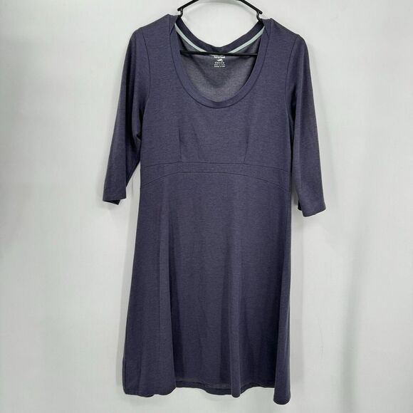 Horny Toad (now‎ Toad + Co) 3/4 sleeve Tomboy Dress  Size Medium - Picture 1 of 9